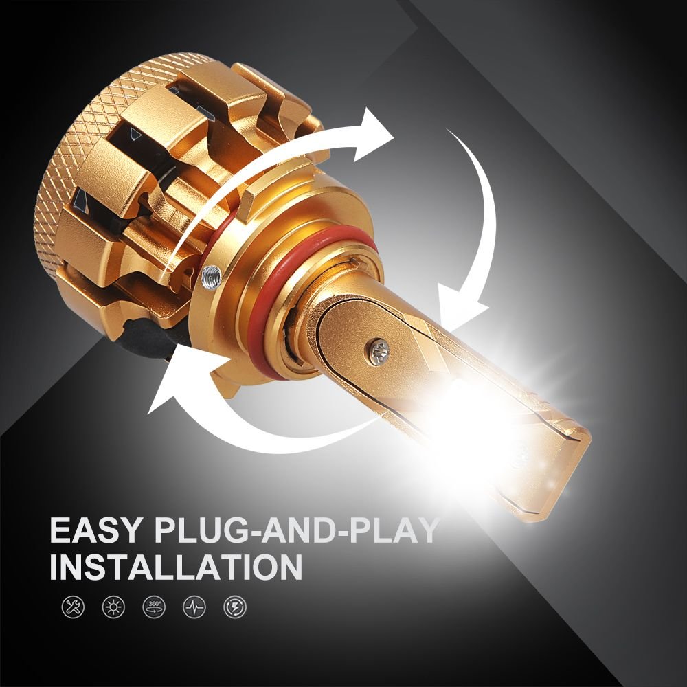 Auxbeam F16 Plus LED 6000K 7000LM poltinsarja