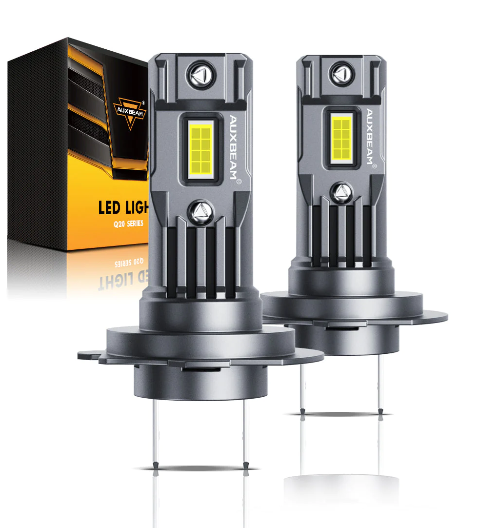 Auxbeam Q20 H7 LED 6500K 22000LM poltinsarja
