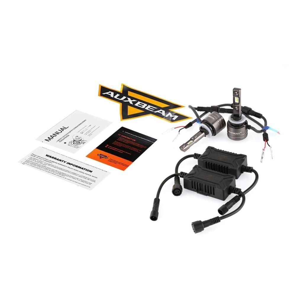 Auxbeam T1 LED 6500K 8000LM poltinsarja