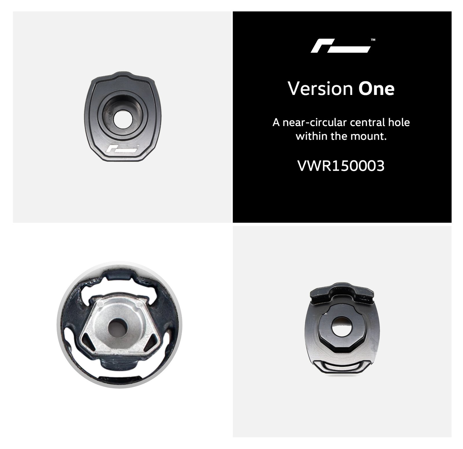 Racingline Lower Engine Mount Twin Dogbone Insert